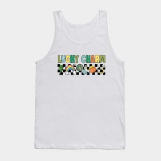 Retro St Patrick's Day Lucky Charm Tshirt Tank Top